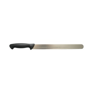 Cutit feliere brisket profesional 30cm, lama alveolata otel 5Cr15MoV, maner PP negru Breckner Germany - Img 3