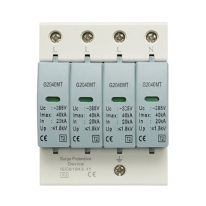 Descarcator supratensiune 4P SPD tip 2, 385V AC, 20kA/40kA WP-SPD-OBO-4P