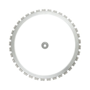 Disc inelar diamantat segmentat 600mm, 37 dinti, rola antrenare pentru masina de taiat beton Breckner Germany