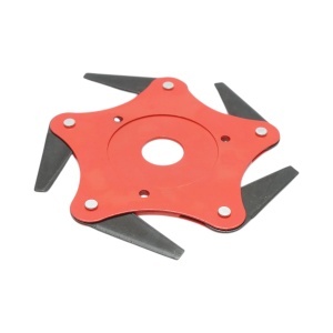 Disc motocoasa cu 5 cutite pliabile 255x25.4mm otel Breckner Germany - Img 2