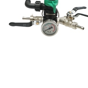 Distribuitor cu 3 cai pentru erbicidator, manometru cu glicerina 1000 PSI - Img 6