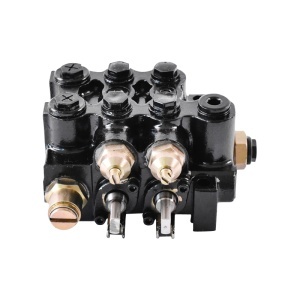 Distribuitor hidraulic cu doua manete profesional, presiune 200 bar 80L/minut - Img 4