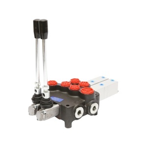 Distribuitor hidraulic P80 pneumatic cu 2 cai Breckner Germany - Img 4