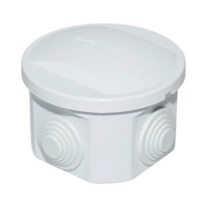 Doza derivatie rotunda aparenta 4 intrari 80x50mm IP55 - Img 3