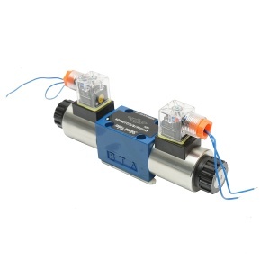 Electrovalva directionala 12VDC 25W pentru 6 cai control debit instalatii hidraulice HDQX126J 4WE6J61B CG12N9Z4 - Img 3