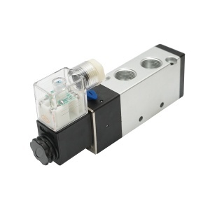 Electrovalva pneumatica 5 cai, 2 pozitii G 3/8 inch, AC 220V, 4V310-10 IP65 Tractor Forestier - Img 3