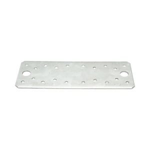 Element de imbinare plat 175x65mm, grosime 2.5mm, otel zincat - Img 2