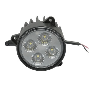 Far rotund 4 LED-uri, 32W 12-24V pentru John Deere, New Holland, Case IH, Magnum, Ford cod OEM 87328621, UT-W4012