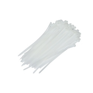 Faseta colier plastic alb 3.6x150mm 100 buc/set Breckner Germany