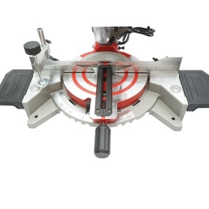Fierastrau circular stationar profesional 1800W, 220V, disc 255mm 40T, taiere inclinata 45°, 5000 r/min, sac colectare Breckner Germany - Img 10