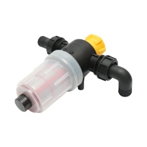 Filtru erbicidator transparent cu 2 site si valva autocuratare, racord 32mm - Img 7