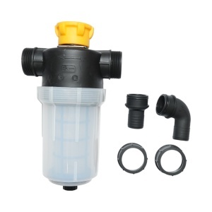 Filtru erbicidator transparent cu sita si valva autocuratare, racord 38mm - Img 3