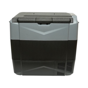 Frigider auto 55L cu compresor 12V-24V-220V, 60W, afisaj LCD, zona dubla de racire, USB 630x390x590mm - Img 4
