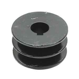 Fulie 2 caneluri 58x32mm pentru ax cu pana 19mm