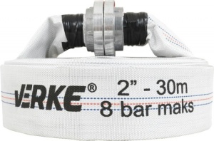 Furtun apa pompieri 30m cu conectori 2 toli 8bar - Img 2