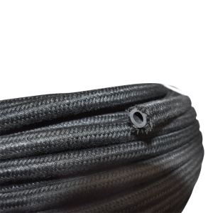Furtun combustibil 6x11 cu protectie din bumbac rola 30m