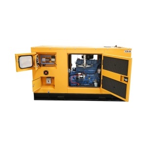 Generator electric trifazat insonorizat 27.5KVA, 230/400V, motor diesel Ricardo 30kW ZH4100D Breckner Germany - Img 3
