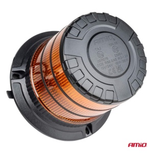 Girofar auto cu efect stroboscopic W30M 12V 24V AMIO - Img 2