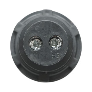 Indicator semnalizare LED verde 220V AC 30mm Breckner Germany - Img 4