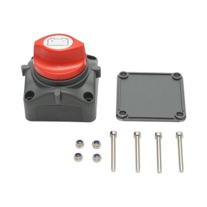 Intrerupator, comutator baterie Massey Ferguson 12/24V, 300A, 2 pini cod OEM VA420488 - Img 3