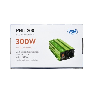 Invertor de tensiune PNI L300 alimentare 12V iesire 230V 300W - Img 12
