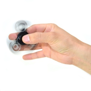 Jucarie antistres spinner PNI Speedy Black culoare negru - Img 2