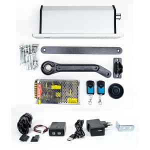 Kit automatizare prin internet cu Releu PNI SmartHome RG120 WiFi si motor deschidere poarta batanta PNI DU160 - Img 2