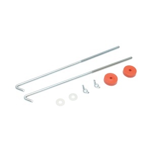 Kit fixare baterie auto cu tije filetate 254mm - Img 3
