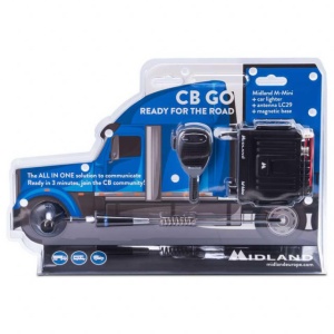 Kit Midland CB GO-USB Statie radio CB M-MINI USB + Antena Midland LC29