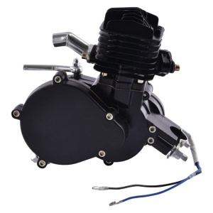 Kit motor bicicleta 80cc 2 TIMPI (Negru) - Img 4