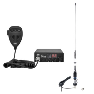 Kit Statie radio CB PNI Escort HP 8000L ASQ + Antena CB PNI S75 cu cablu si montura fixa - Img 6