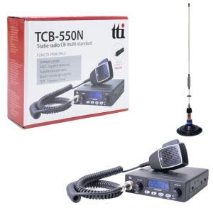 Kit Statie radio CB TTi TCB-550 + Antena PNI ML70 - Img 4