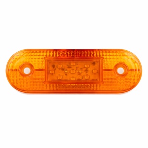 Lampă de poziție LED portocalie 24V