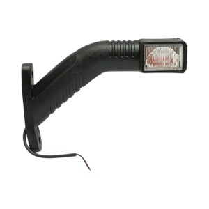 Lampa gabarit laterala LED cu brat 12V-24V 3 functii rosu-alb-galben 180mm Breckner Germany - Img 6