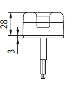 Lampa led stivuitor 19x5 cm - Img 3
