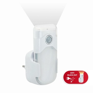 Lampa multifunctionala cu senzor de miscare, lanterna si lumina de urgenta, PRIZA H
