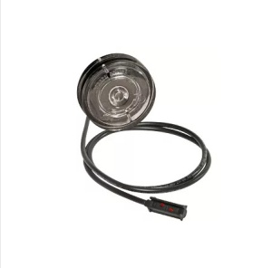 LAMPA POZITIE ALBA, CU LED, MONOPOINT, CU CABLU fi 3.5cm