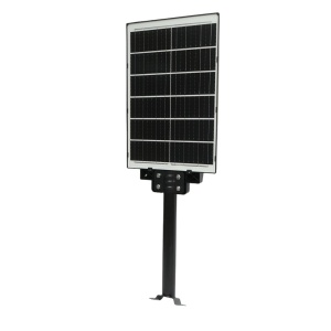 Lampa solara LED 300W iluminat stradal 6500K cu panou solar, telecomanda, senzor miscare si prindere pe stalp Breckner Germany - Img 6