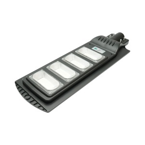 Lampa solara LED iluminat stradal 300W cu panou solar 18W, baterie LiFePO4 16000mAh, senzor miscare, telecomanda, prindere stalp IP65 Breckner Germany - Img 7