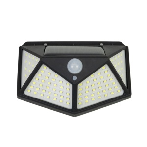 Lampa solara LED PNI GreenHouse WS10, 100 LED-uri, 600 lm, unghi PIR 120 grade, acumulator 1800 mAh, montaj pe perete - Img 4
