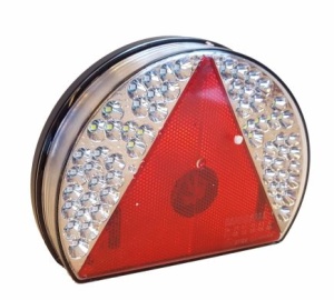 Lampa spate LED 185x150 mm dreapta