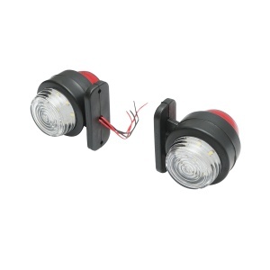 Lampi laterale de gabarit cu LED 12/24V, rosu-alb Breckner Germany - Img 3