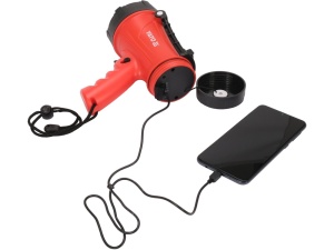 LANTERNĂ CU ACUMULATOR, 15W, 1200LM, IP68, 3.7V YATO
