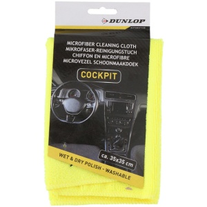 Laveta microfibra pentru curatarea bordului 35x35cm DUNLOP