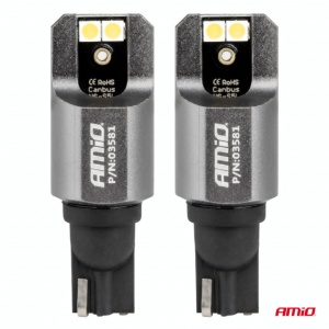 LED FULL CANBUS PRO T15 W16W 4x3030 SMD ALB 12/24V AMIO - Img 2