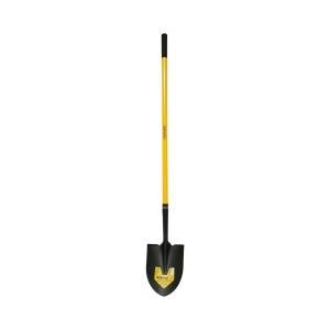 Lopata otel cu varf ascutit tip cazma 220x290x1500mm, coada din fibra de sticla Crownman