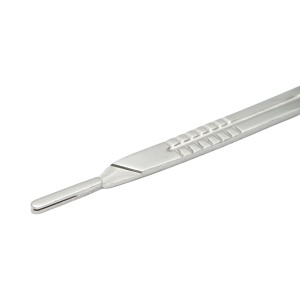 Maner bisturiu din inox nr 4 pentru lame nr 18-24 - Img 4