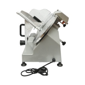 Masina de feliat carne si mezeluri electrica 150W, 220V, grosime reglabila 0.2-12mm, diametru lama 250mm - Img 3