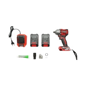 Masina de insurubat cu impact 1/2 inch 500W, 2 acumulatori 21V, 4Ah Li-ion, LED, Brushless, 450Nm, 0-1800/2400rpm Breckner Germany - Img 4
