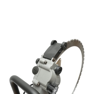 Masina de taiat beton electrica 5000W, 220V, disc inelar diamantat 600mm, adancime 490mm, pompa apa automata 20 L/min Breckner Germany - Img 11